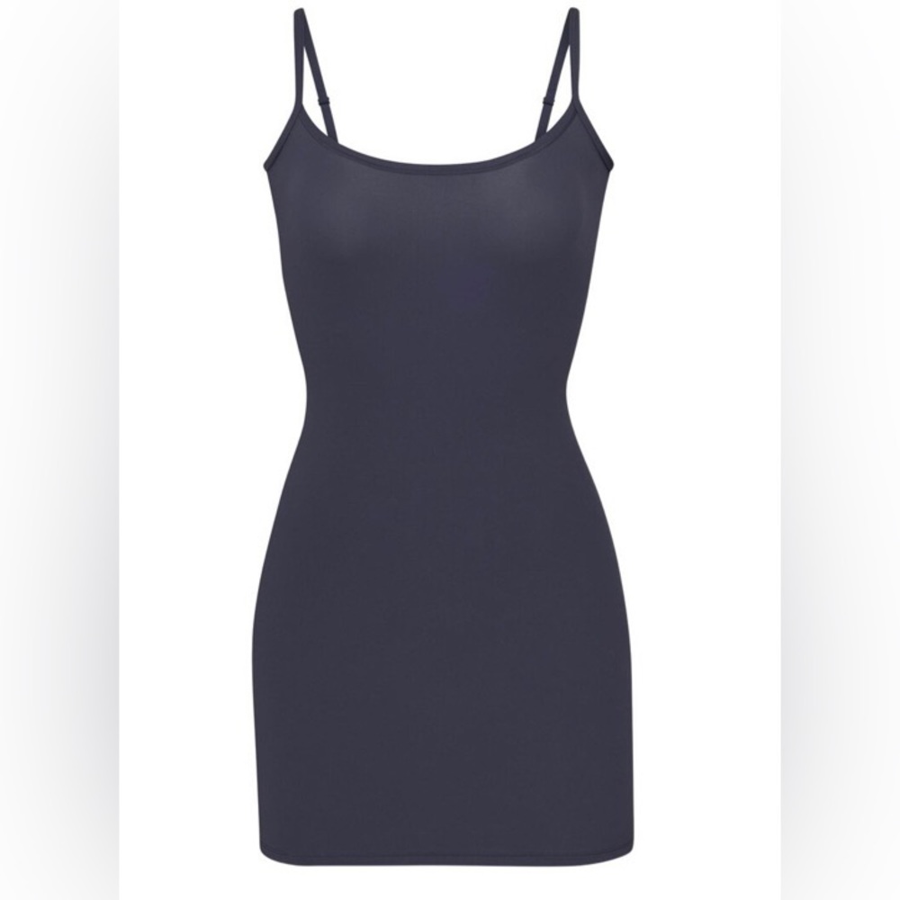 SKIMS fits everybody navy mini dress size small